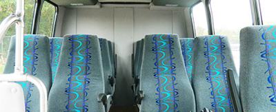 Sightseeing Tours, Interior of Comfortable Bus